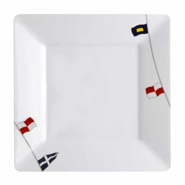 PLATES SQUARE DESSERT NONSLIP REGATTA MB