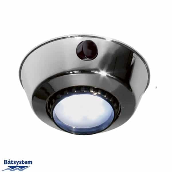 LIGHT DOWN COMET SMD LED CHROME W/SWITCH BATSYSTEM