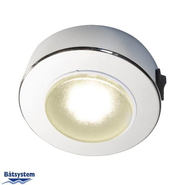 LIGHT DOWN SUN SMD LED WHITE W/SWITCH BATSYSTEM