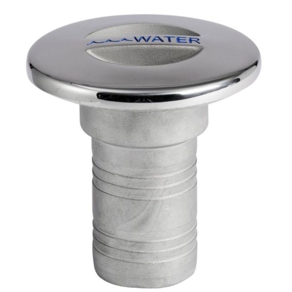DECK FILL FLUSH S/S 316 H.38MM WATER