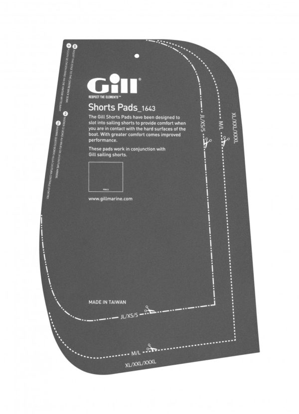 GILL PADS FOR PERF. SAILING SHORTS 1644