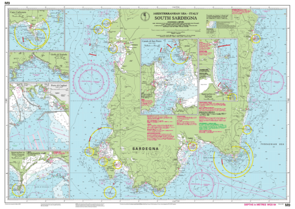 IMRAY CHART M9 SOUTH SARDEGNA - Image 2