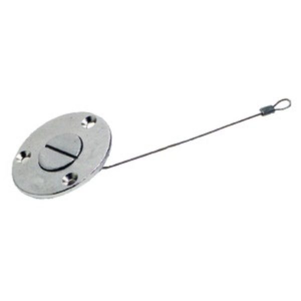 DRAIN PLUG S/S 55MM SCREWDRIVER OPEN