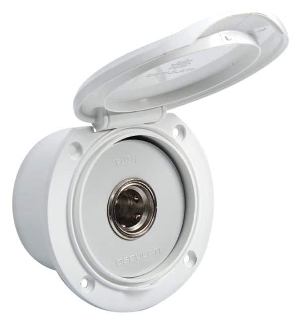 WATER PLUG FOR DECK WASH WHITE EVO