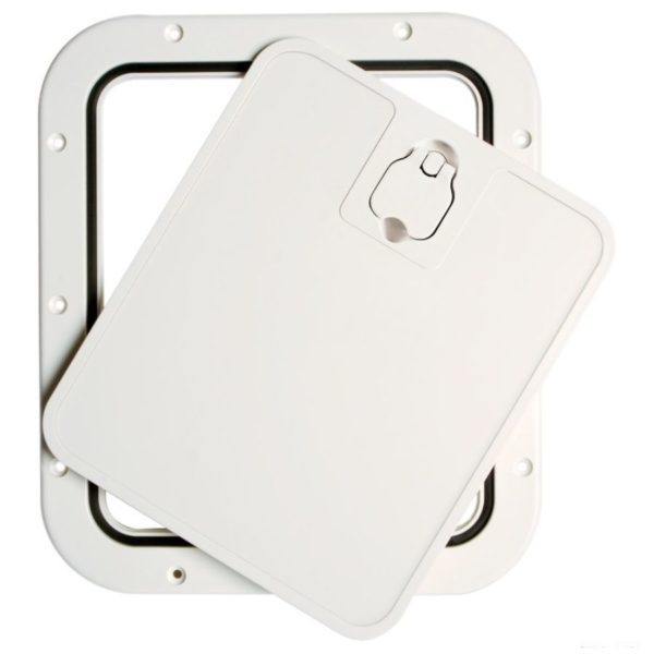 HATCH ACCESS WHITE 305X355MM REMOVEABLE