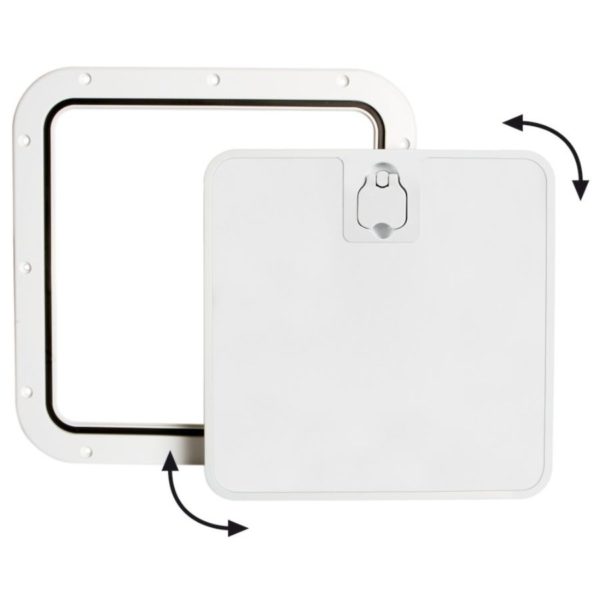 HATCH ACCESS WHITE 375X375MM REMOVEABLE