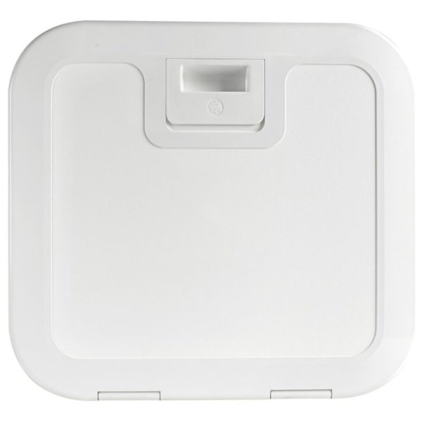 HATCH ACCESS WHITE 400X375MM PUSH-PULL