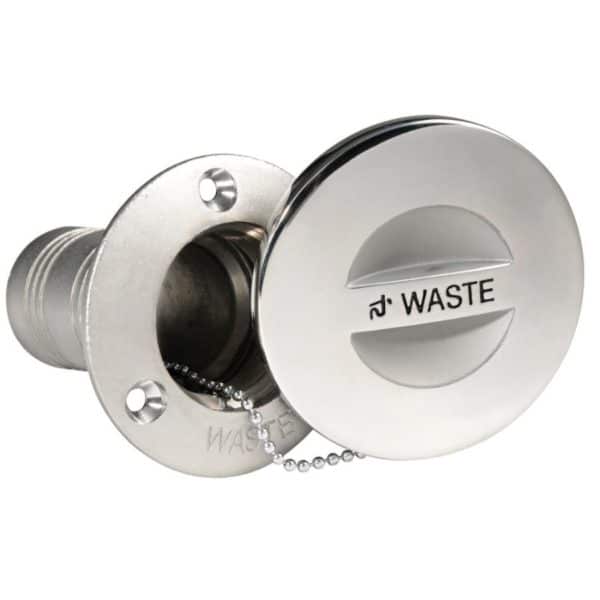 DECK FILL FLUSH S/S 316 H.38MM WASTE