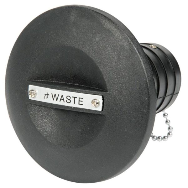 DECK FILL NYLON BLACK FUEL HOSE:38MM