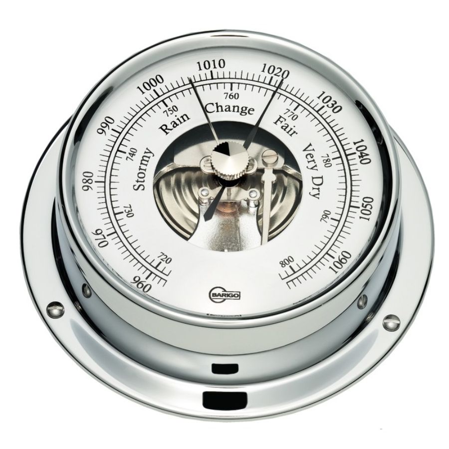 BAROMETER BARIGO TEMPO S BRS C/P Gauci Borda Marine Hardware Flags