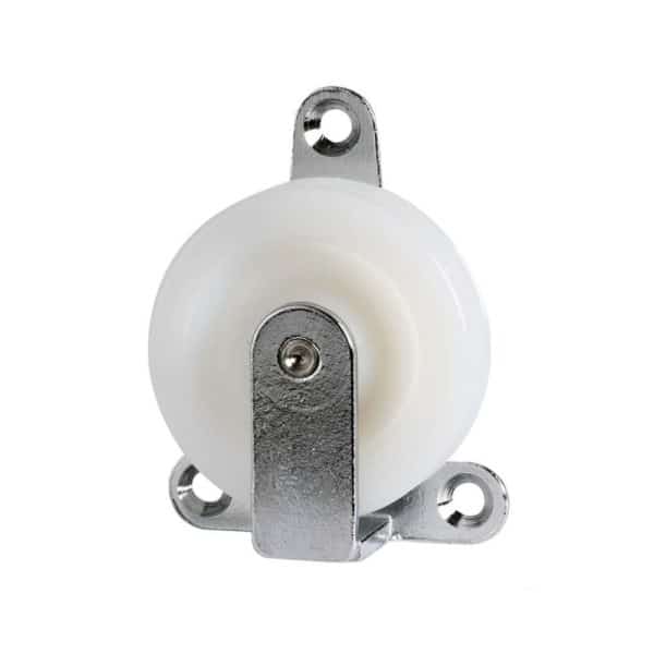 PULLEY FIXED 3-HOLE BASE NYL/BRS 50MM