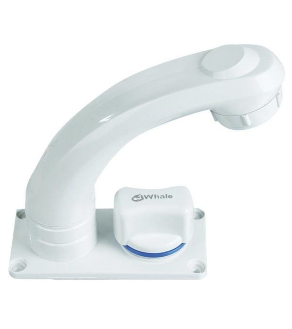 TAP SHOWER ELEGANCE SHORT WHITE COLD