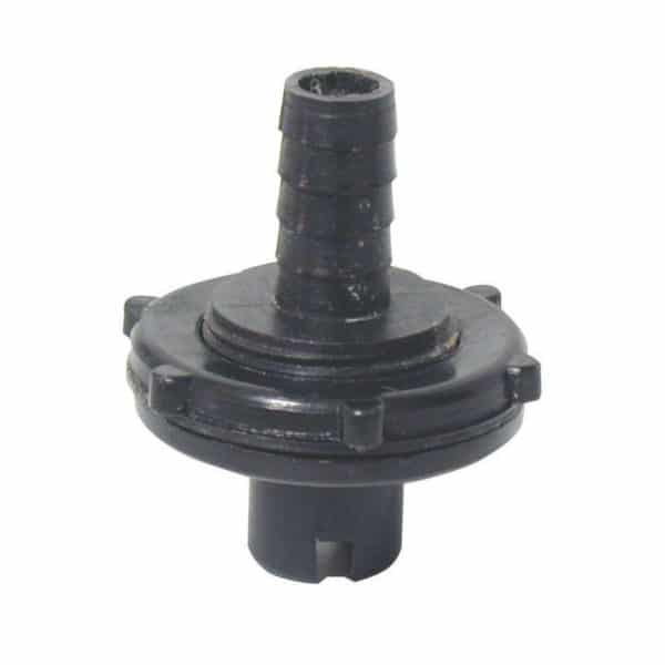 THRU-HULL NYLON 1.1/2'' HOSE:16MM BLACK