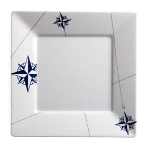 PLATES SQUARE DINNER NORTHWIND (X6) MB