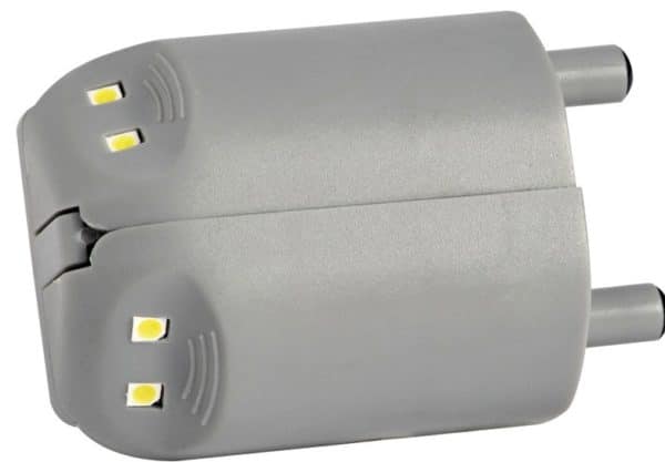 LIGHT FETON 2-LED DOOR ACTIVATED GREY