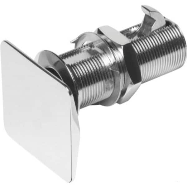 LOCK FLUSH PUSH S/S+BCP SQUARE TYP.A