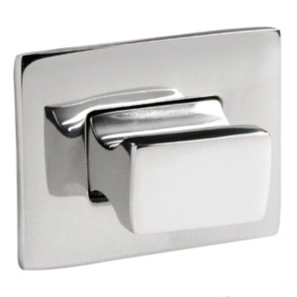 KNOB X SPRING-LOCK RECT. S/S POL 25MM