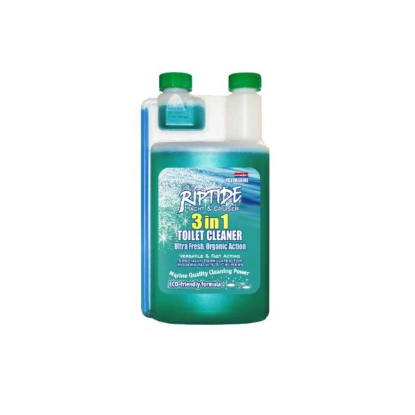 RIPTIDE 3 IN 1 TOILET CLEANER 500ML POLYMARINE