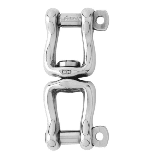 SWIVEL SHACKLE SELF-LOCK. S/S 120MM WICHARD