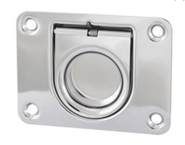 LIFT RING S/S 75X55MM W/SPRING