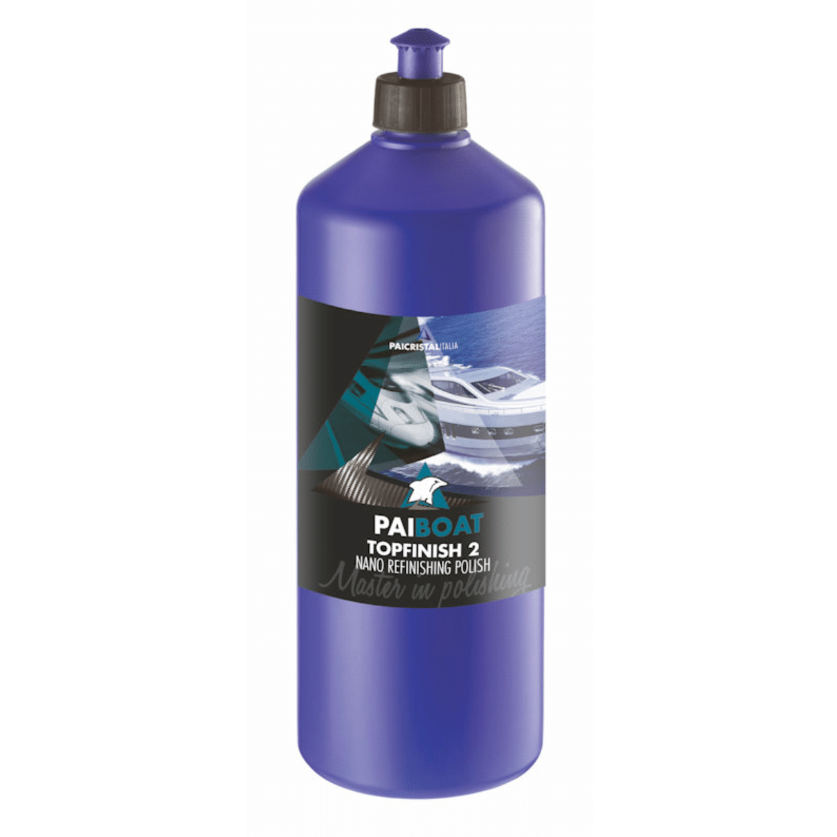 TOPFINISH 2 NANO POLISH BLACK 0.5KG Gauci Borda Marine Hardware