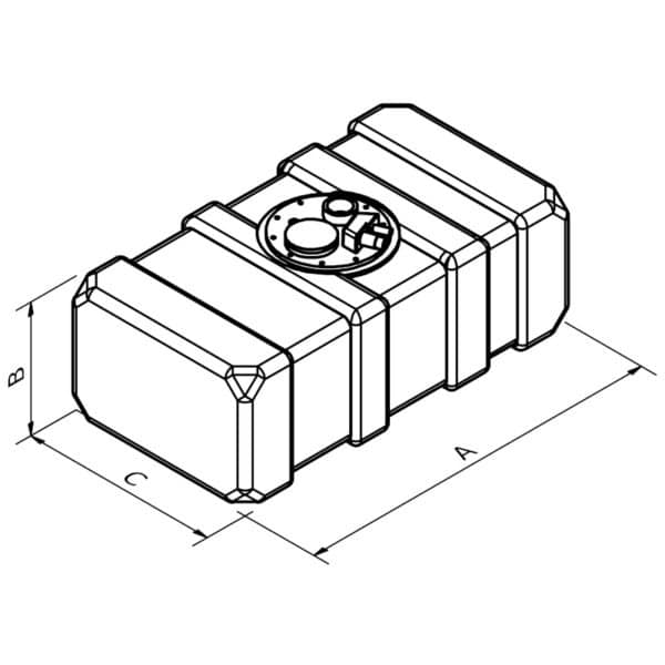 TANK FUEL ELTEX 55L - Image 2