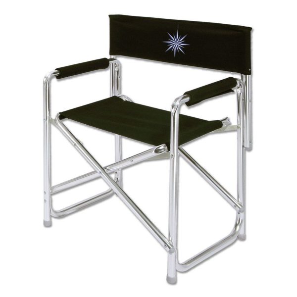 ARMCHAIR FOLDING BOAT BLUE ALUM.