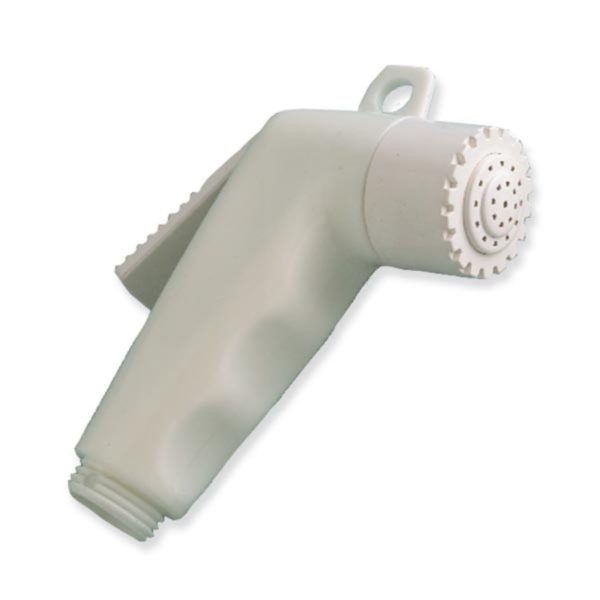 SHOWER HEAD ONLY WHITE STANDARD