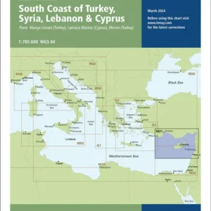 IMRAY CHART M21 S.CST TURKEY, SY+ LB+CY