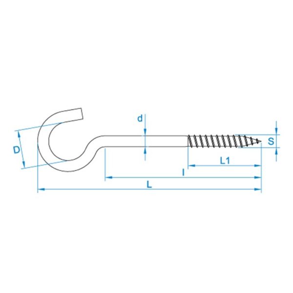 CUP HOOK S/STEEL - Image 2