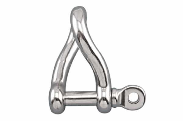SHACKLE TWISTED S/STEEL