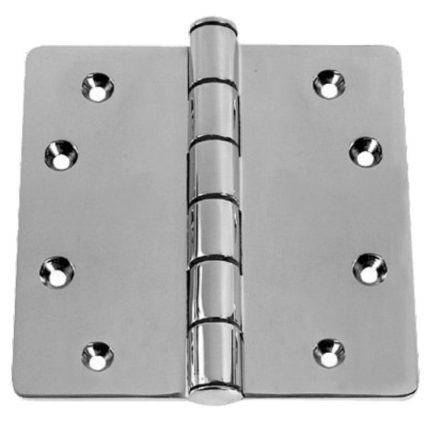 HINGE S/S 316 127X127X3.0MM POLISHED