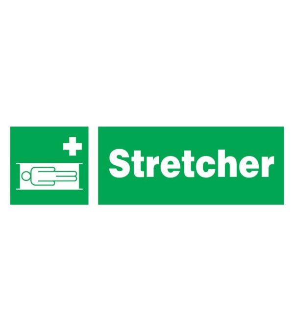 SIGN FS STRETCHER W/WORDS 30X10CM