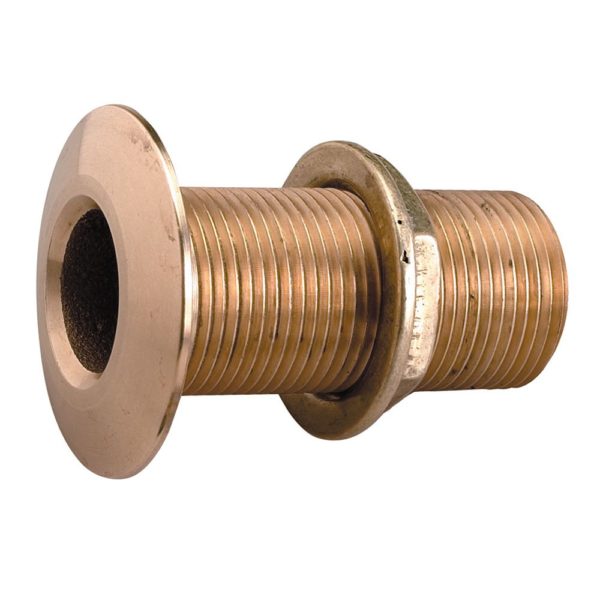 THRU-HULL THREADED BRASS