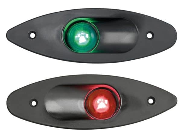 LIGHT SIDE OVAL ABS 12V/5W 19CM