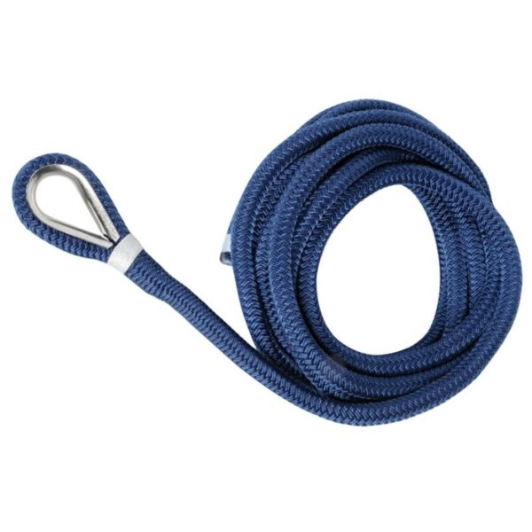 MOORING ROPE THIMBLE-EYE NAVY