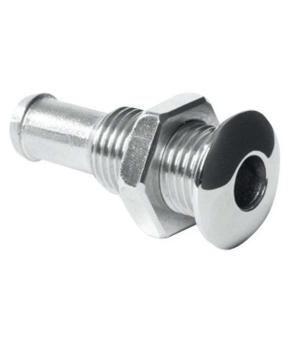 THRU-HULL MINI S/S 316 1/4"X10MM