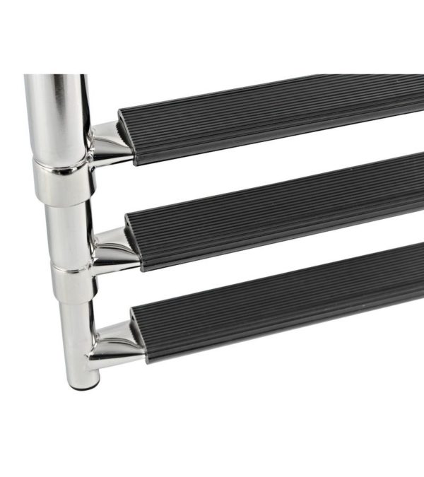 LADDER TELESCOPIC S/S-BLK STD 5-STEP