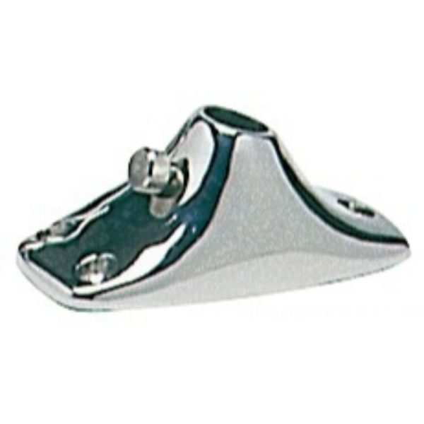 BASE SOCKET X FLAG POLE S/S W/SCREW