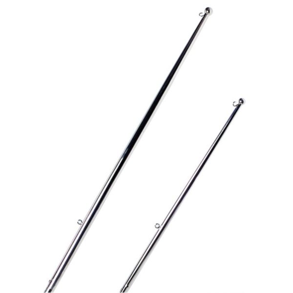 FLAG POLE W/EYE S/S