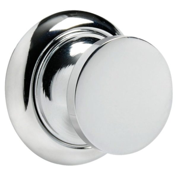 KNOB W/RING ABS C/P HOLE:25MM