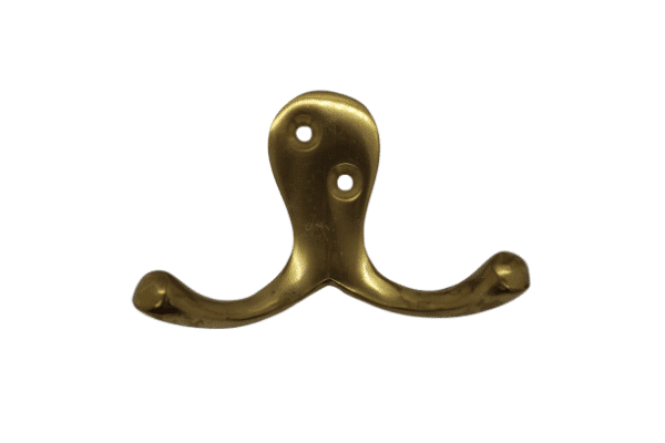 HOOK WARDROBEDOUBLE BRASS