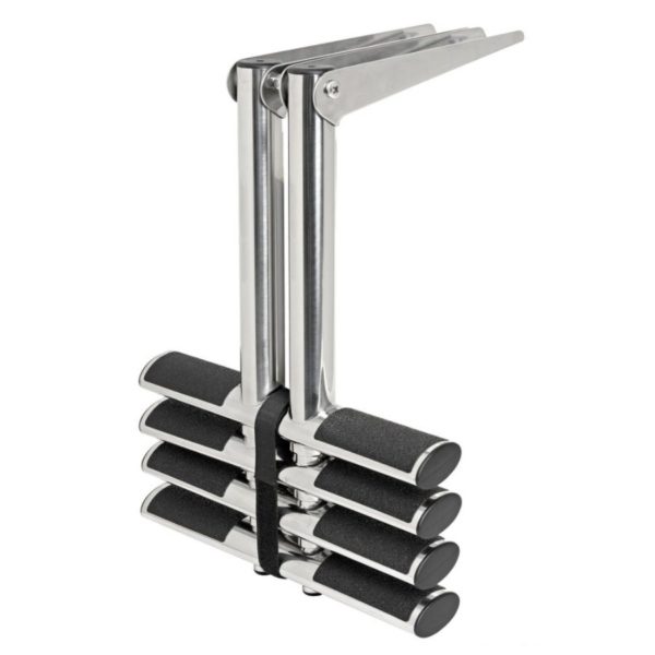 LADDER DIVER S/S 4-STEP TELESCOPIC BLACK - Image 2