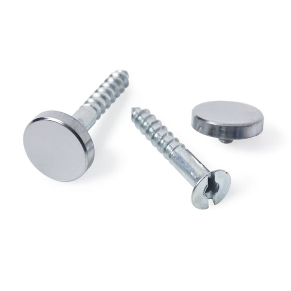 MIRROR SCREWS FLAT SATIN