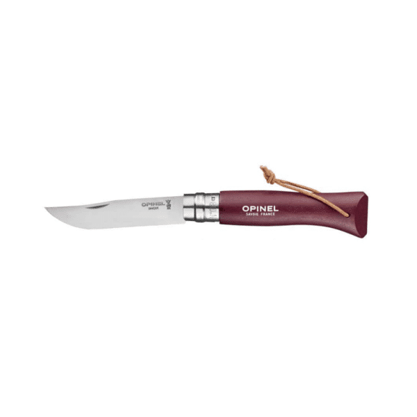 OPINEL-TREKKING-KNIFE-N.08-BURGUNDY