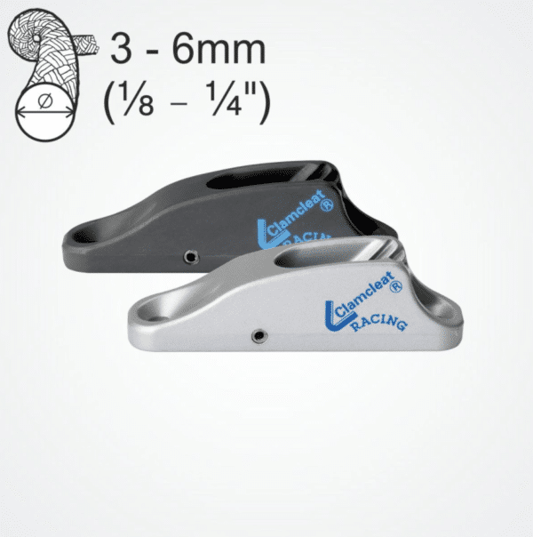 CLAM CLEAT RACING JUNIOR W/ROLLER 3- 6MM
