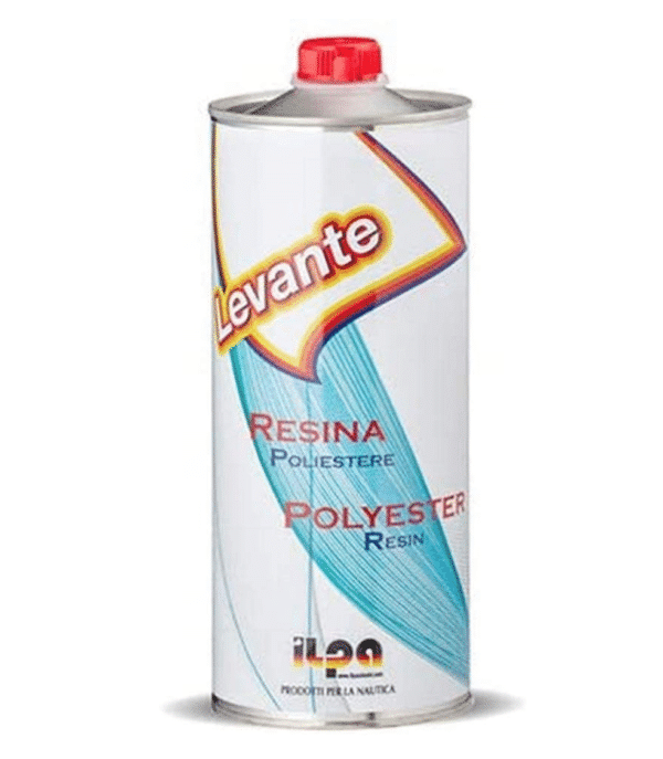 LEVANTE RESIN POLYESTER 1KG & HARDENER 50G