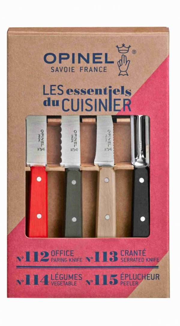 OPINEL KITCHEN ESSENTIALS LOFT X 4PCS