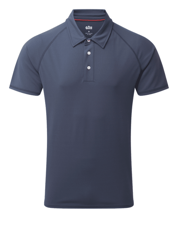 GILL POLO SHORT SLEEVE UV TEC MEN OCEAN