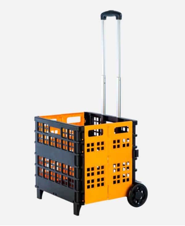 SHOPPING BASKET BLACK/ORANGE - Image 5